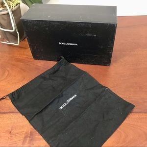 Dolce & Gabbana Dust Bag & Shoebox